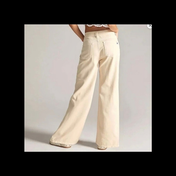 NWT Anthropologie Wide Leg Annie Jeans - Picture 2 of 3